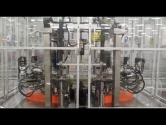 पीएलसी नियंत्रण और टच स्क्रीन ऑपरेटर इंटरफ़ेस के साथ आसान रखरखाव स्वचालित मोटर असेंबली लाइन